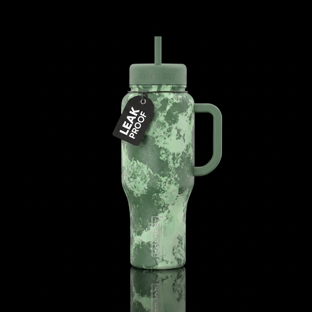Art water bottle design