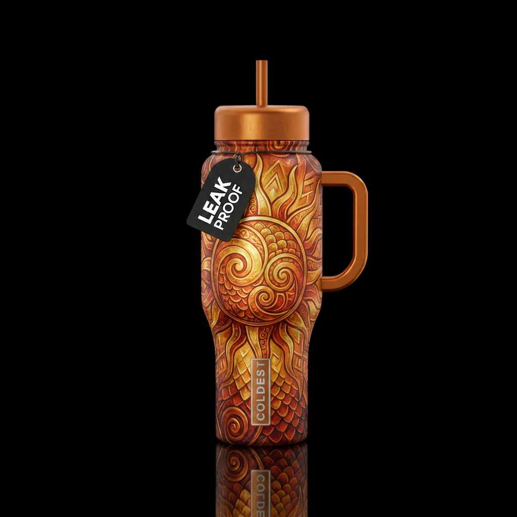 Sun water bottle design