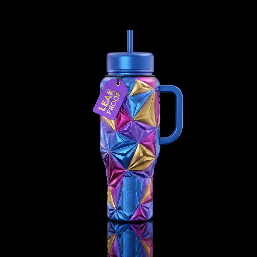 Origami water bottle design