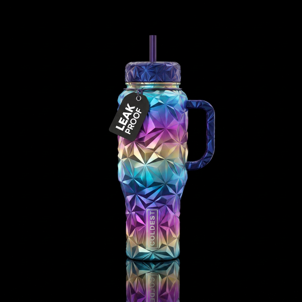 Art water bottle design