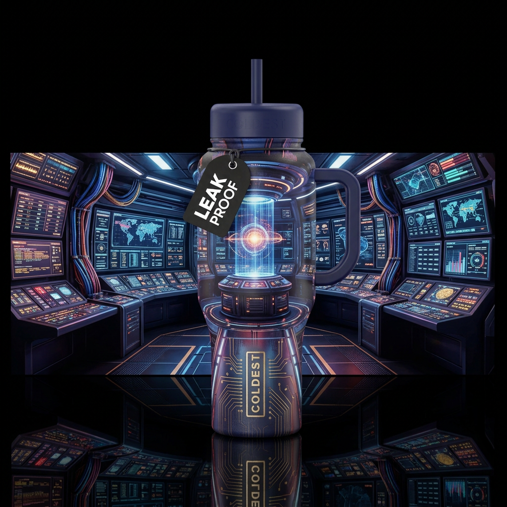 command center water bottle design