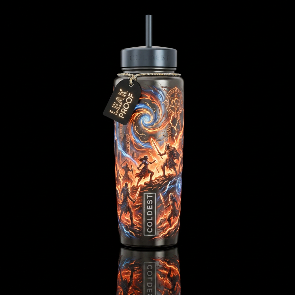 Bottle wars water bottle design