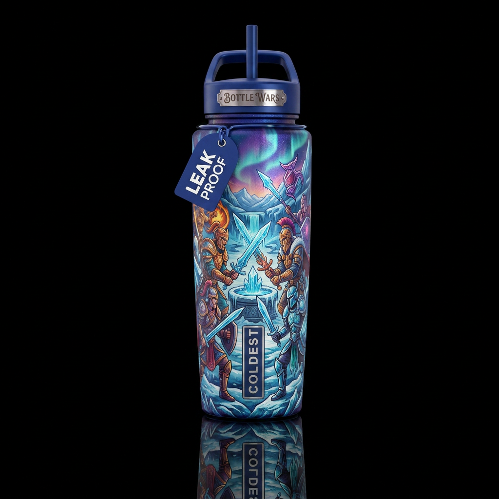 Bottle wars water bottle design