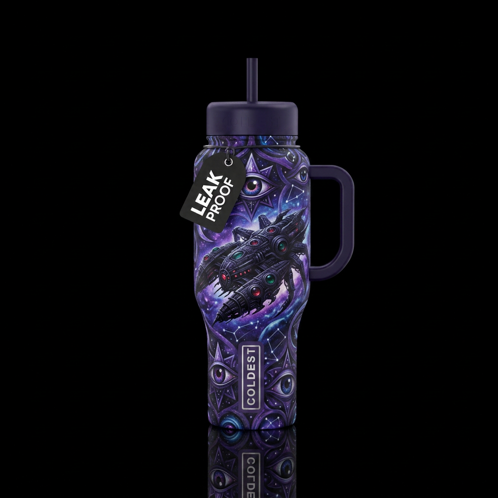 Space craft water bottle design