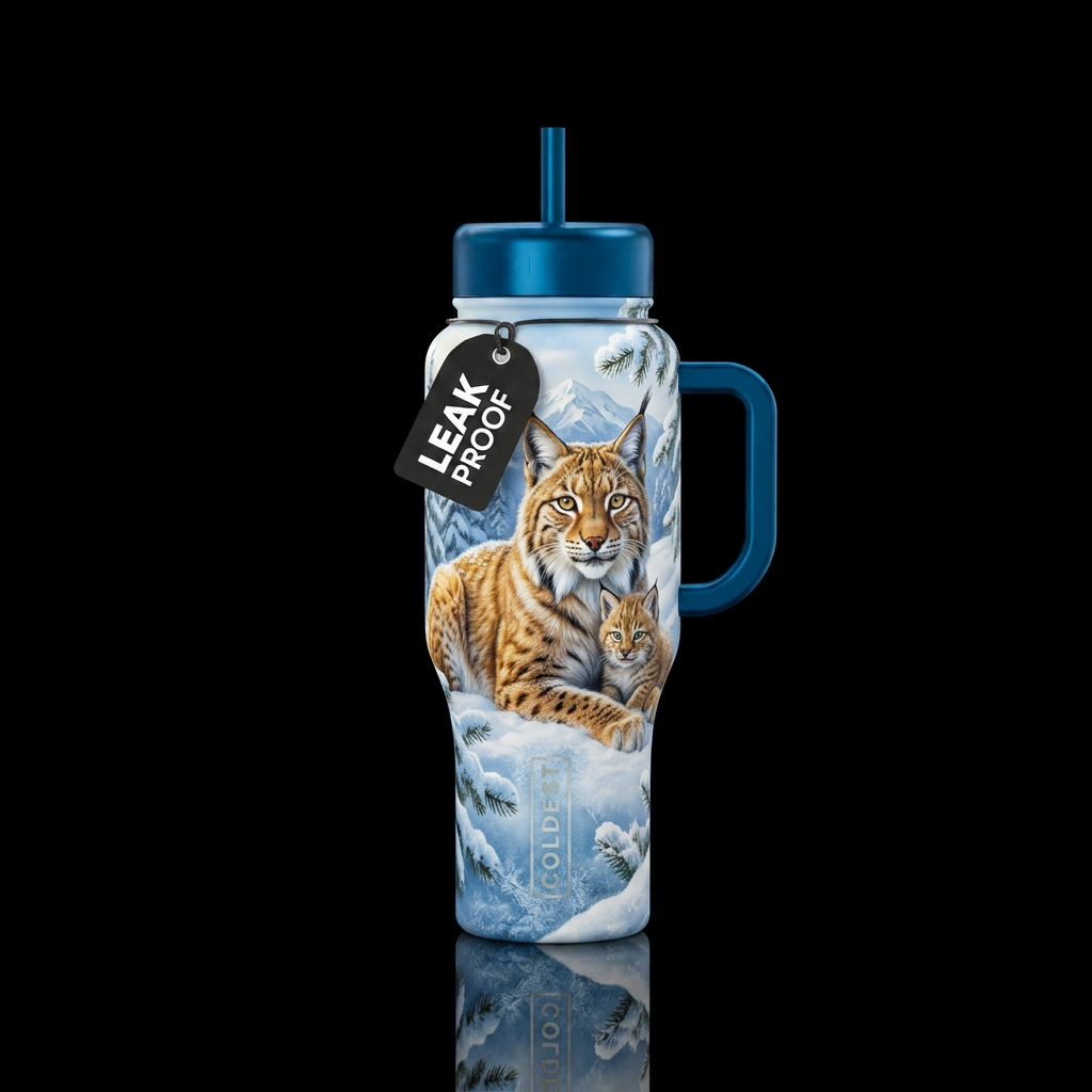Lynx water bottle design