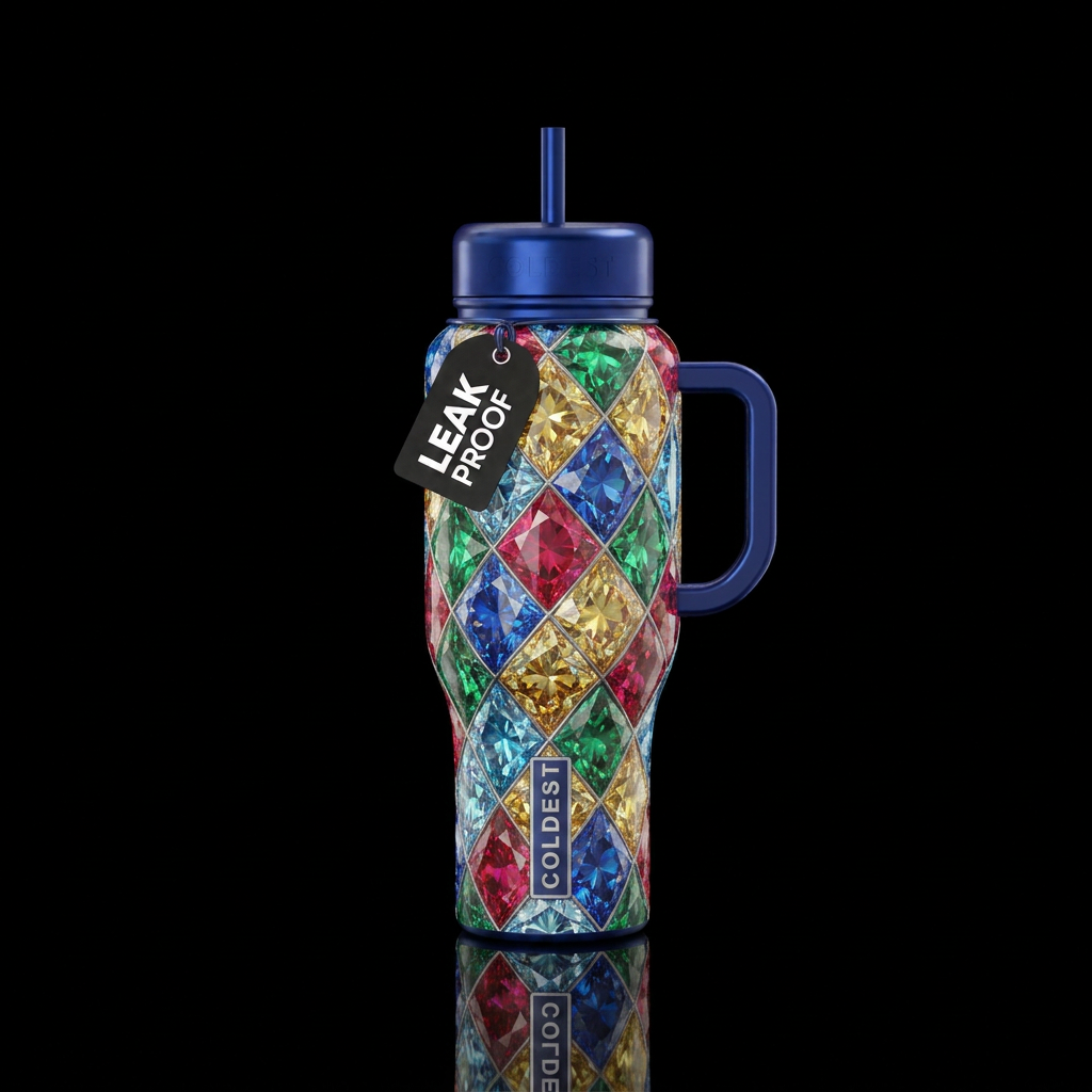Diamonds ♦️ water bottle design