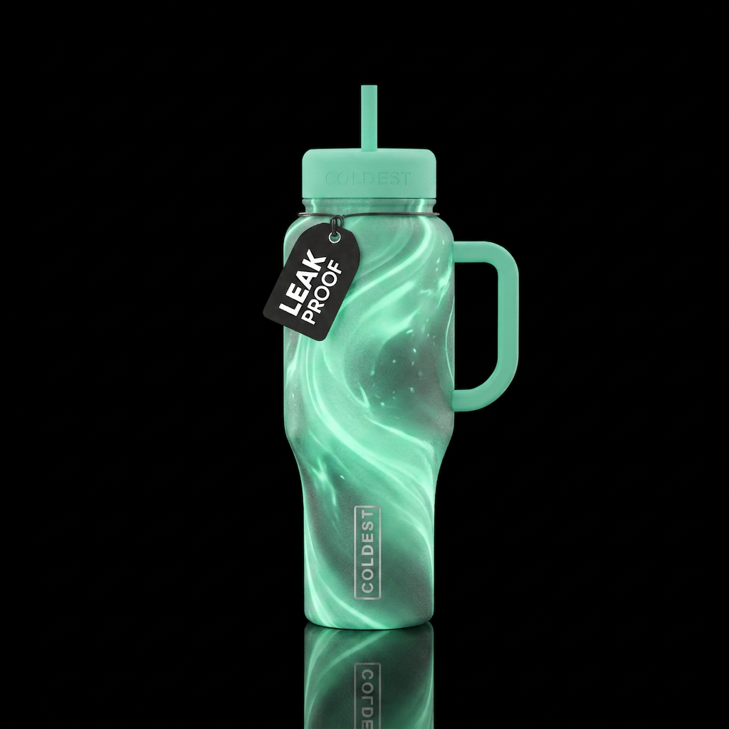 Art water bottle design