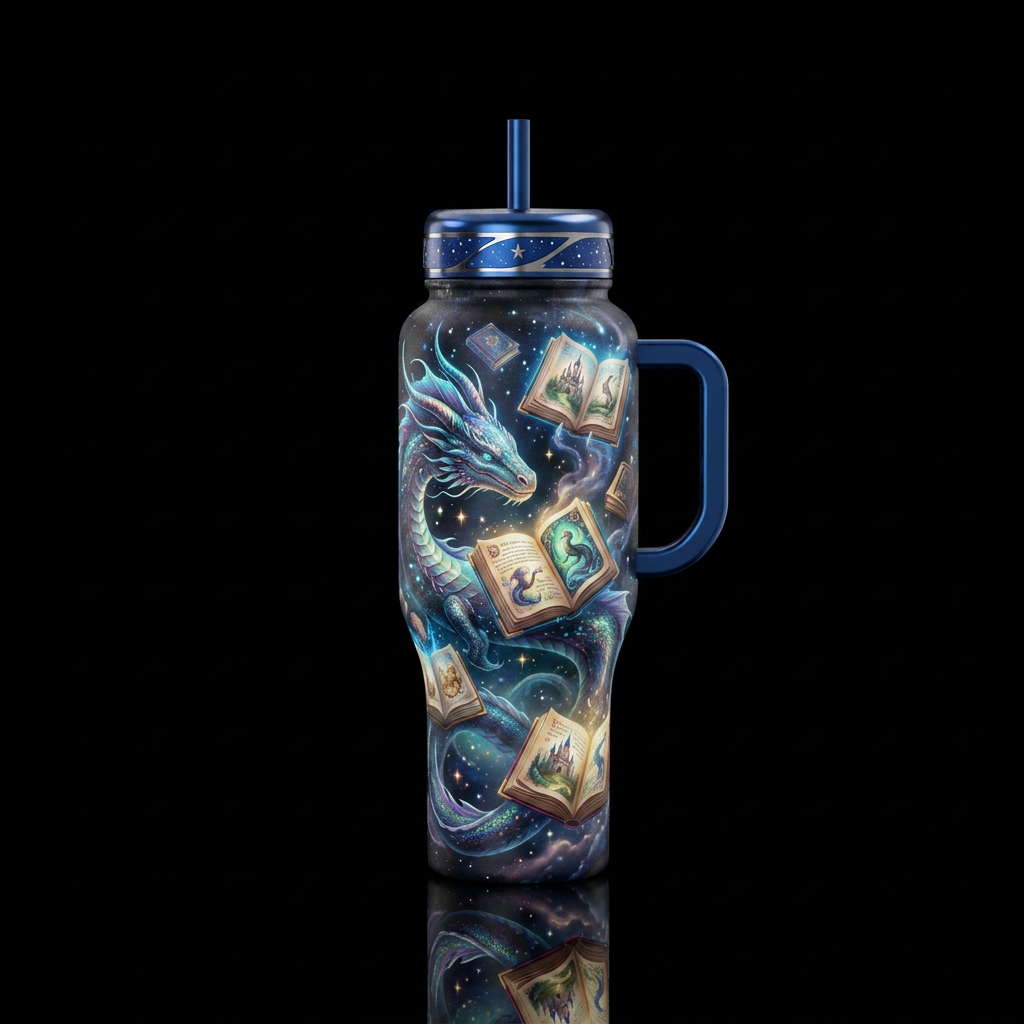 Dragon water bottle design