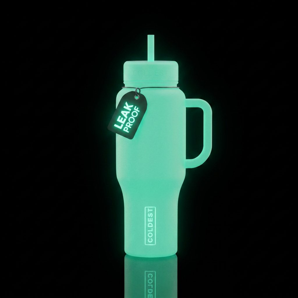 All glow 😍 water bottle design