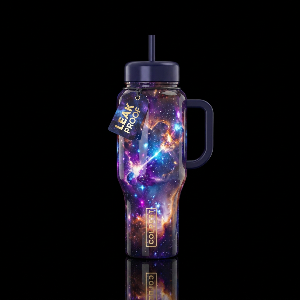 Space water bottle design