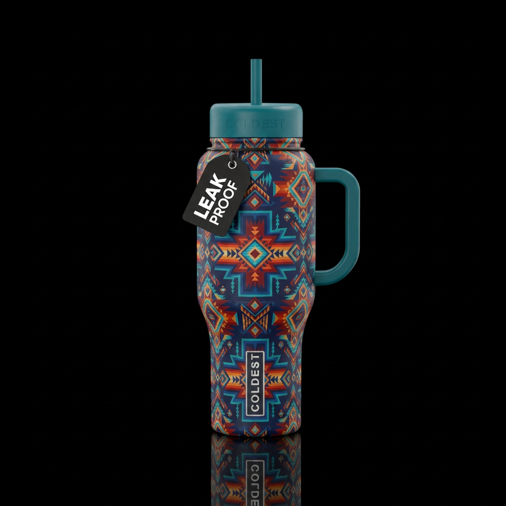 Art water bottle design