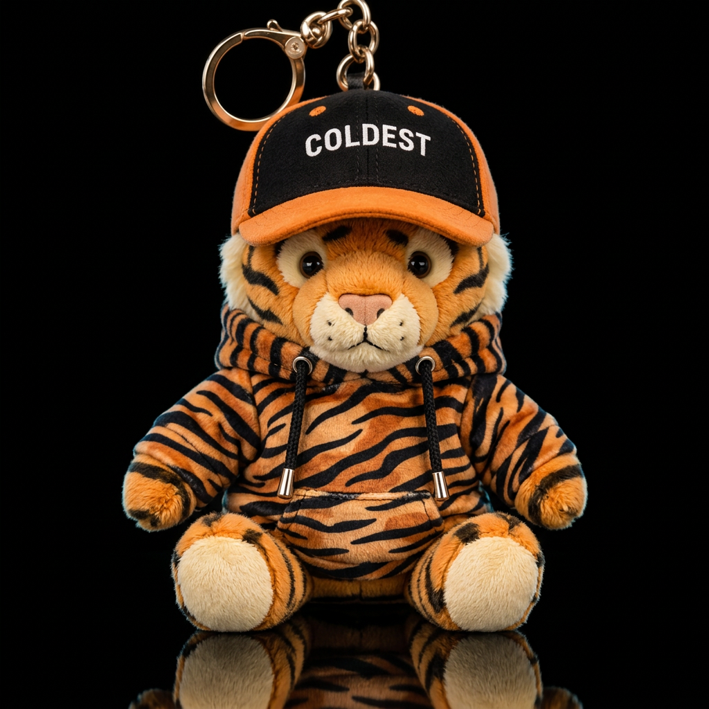 Tiger water bottle design