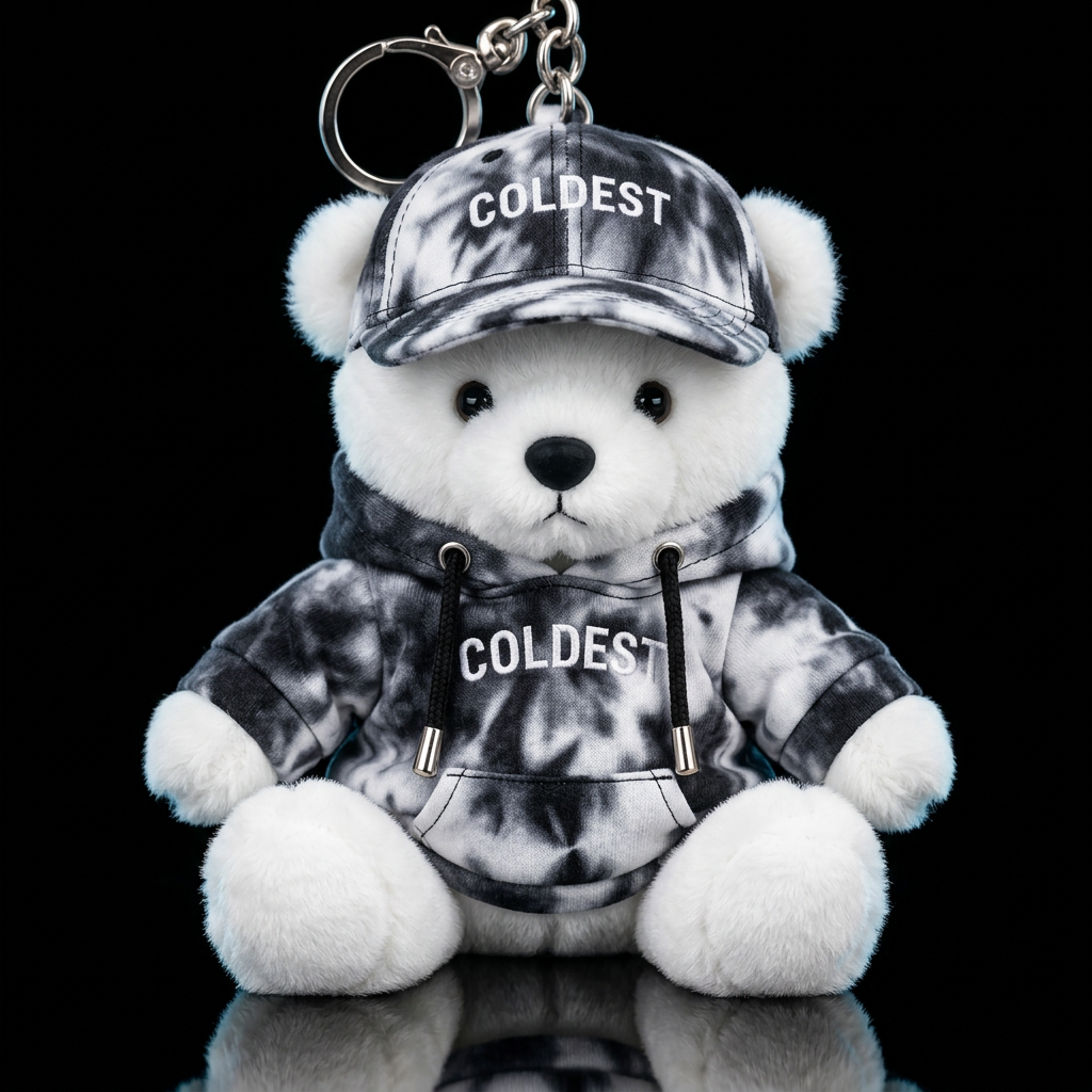 Polar bear water bottle design
