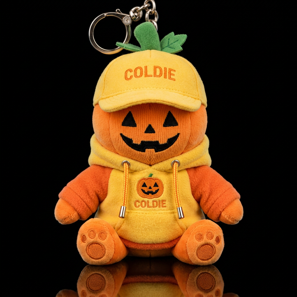 Jack o lantern water bottle design