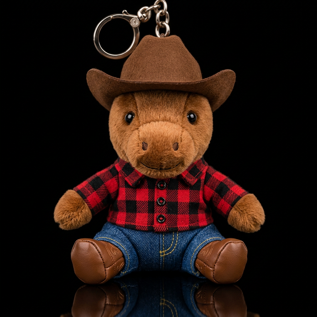 Cowboy horse water bottle design