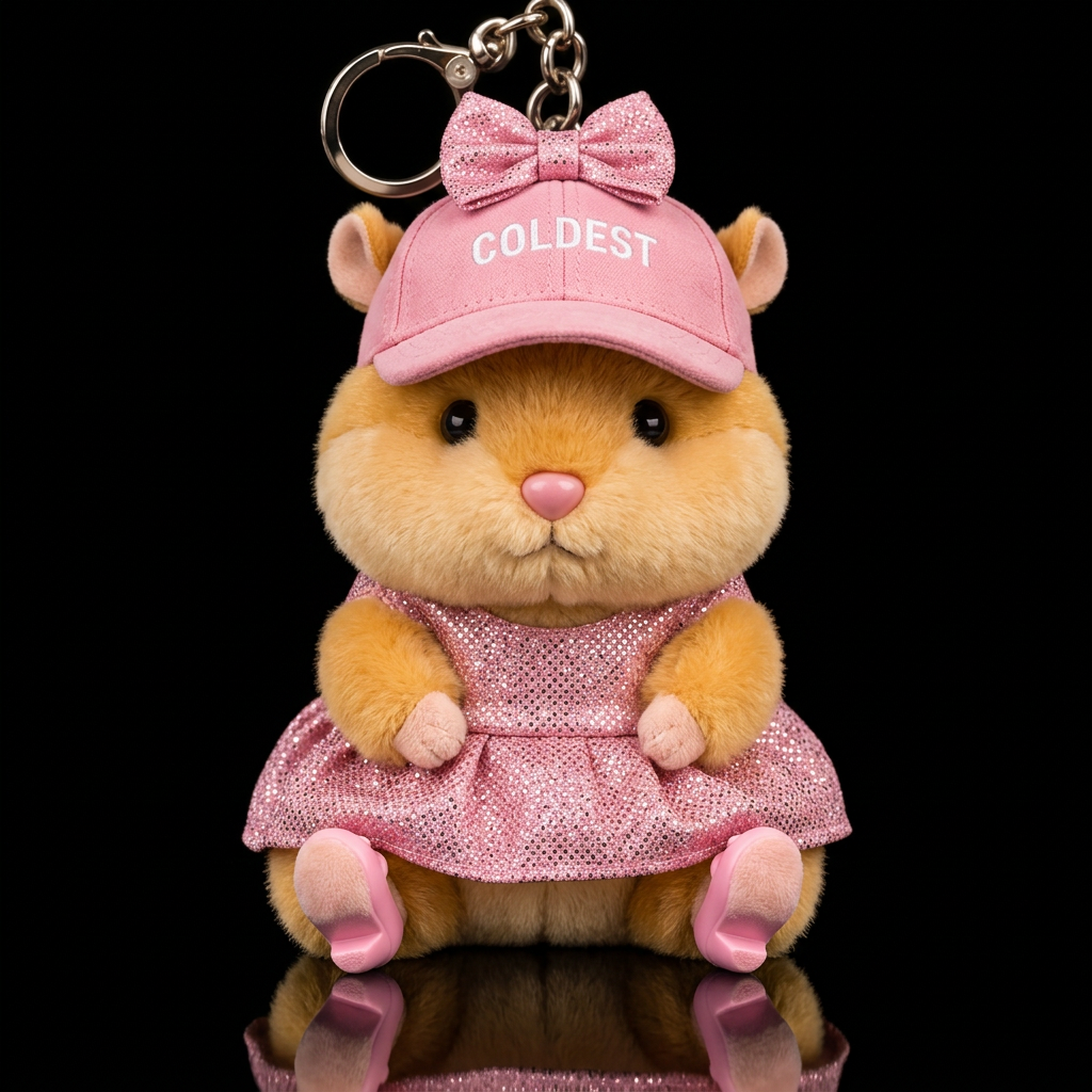 Hamster cutie water bottle design