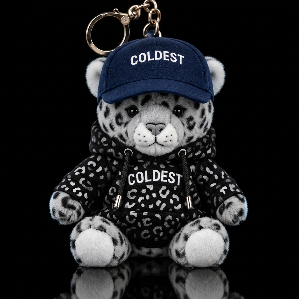 Sliver leopard water bottle design