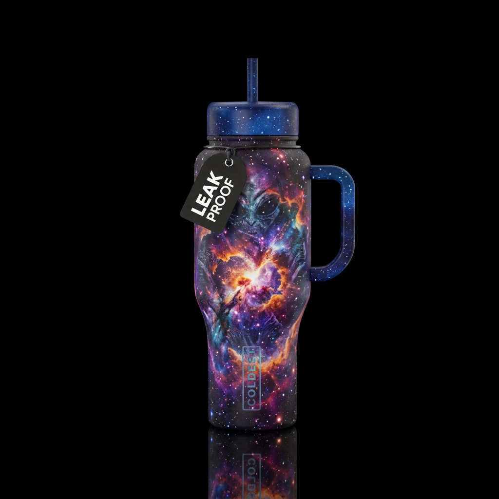 Space water bottle design