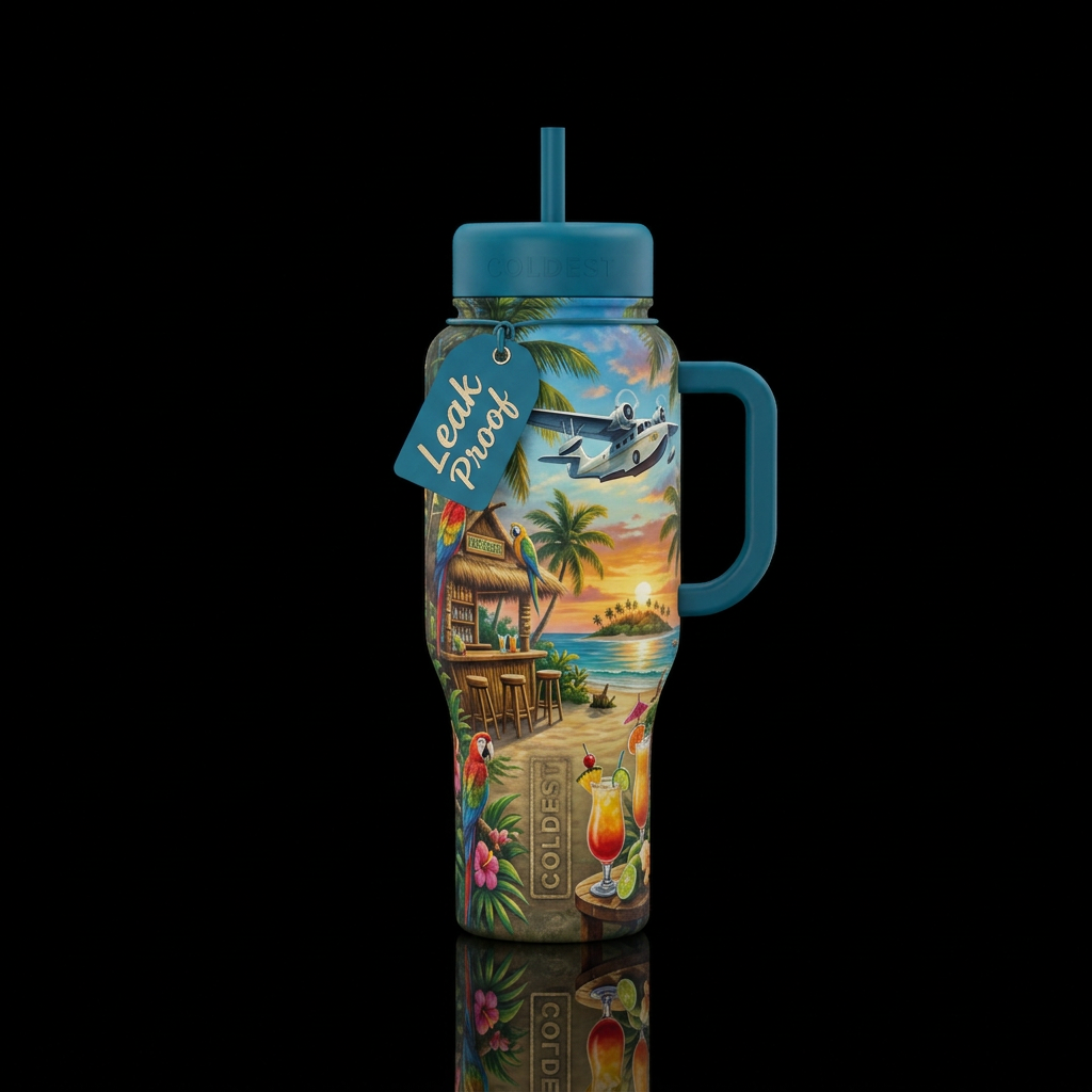 Margaritaville ... water bottle design