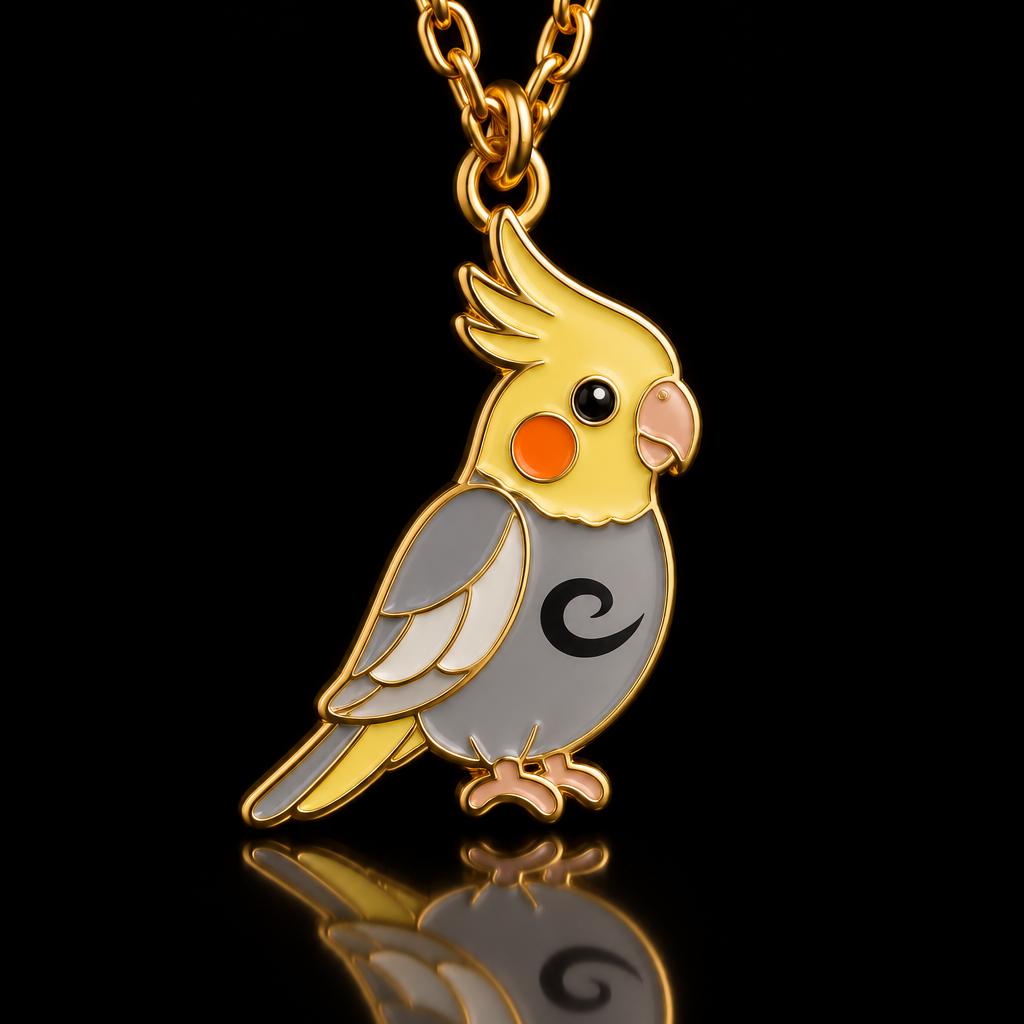 Cockatiel water bottle design