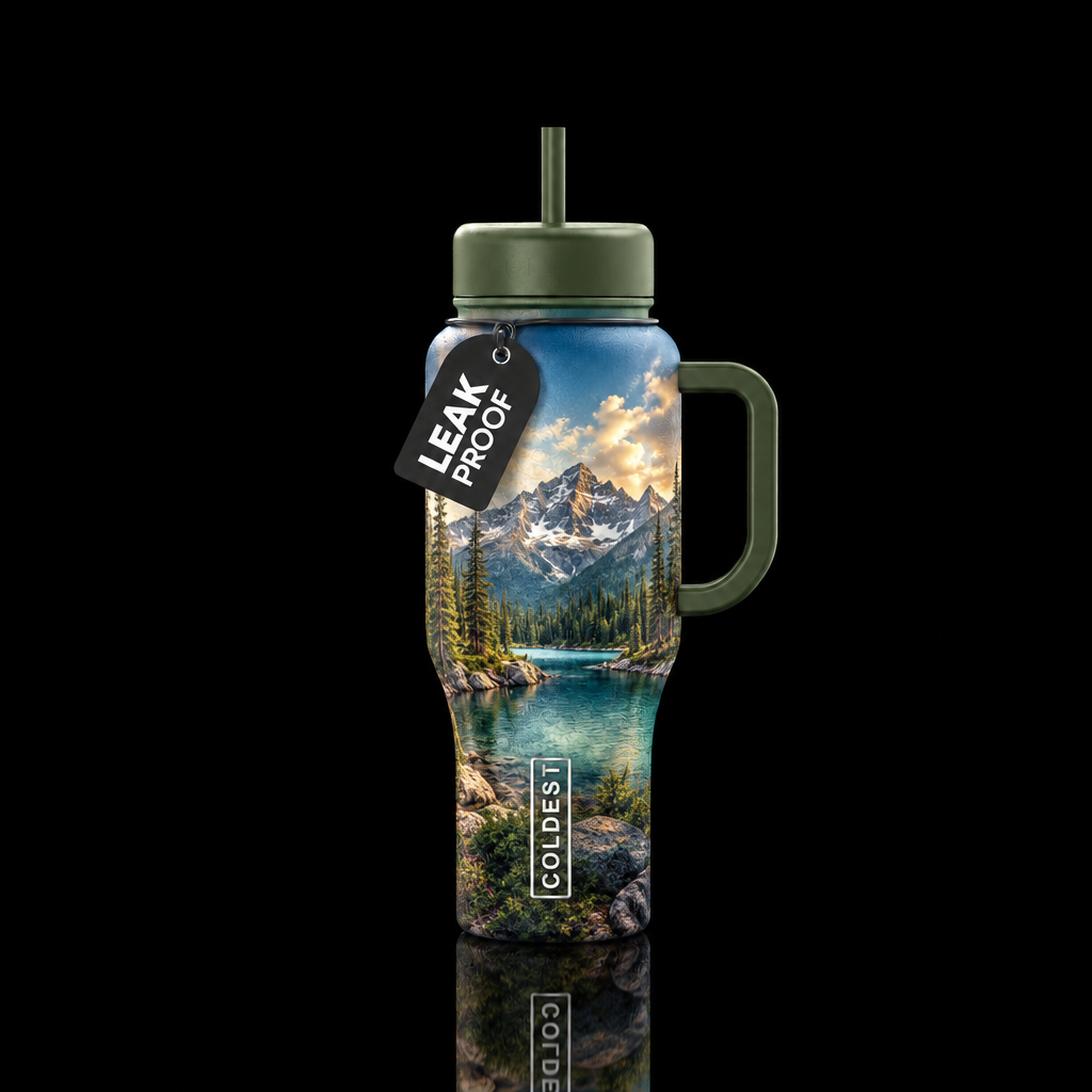 National park water bottle design