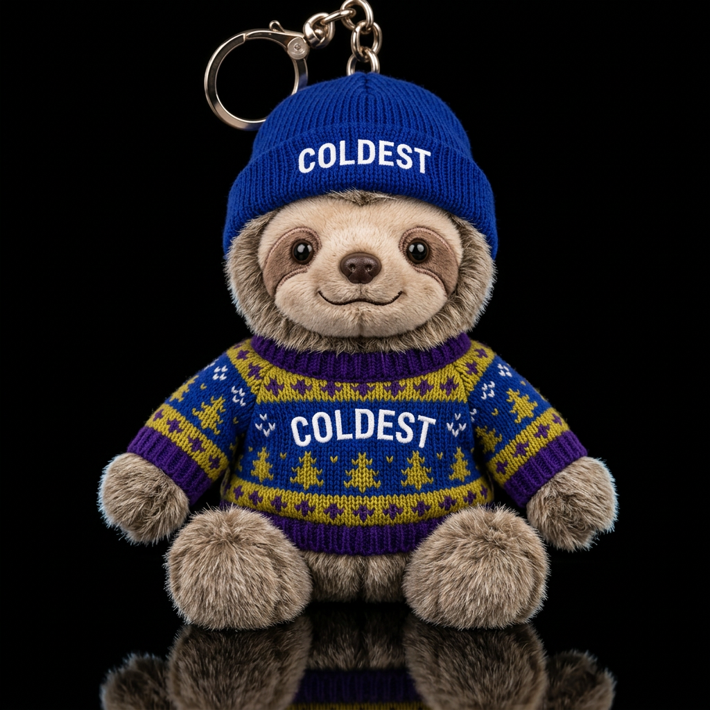 cuddle sloth water bottle design