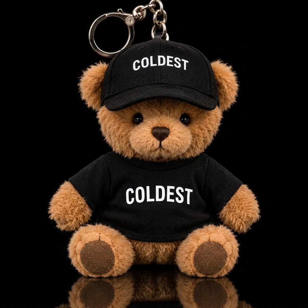 Dave bear water bottle design