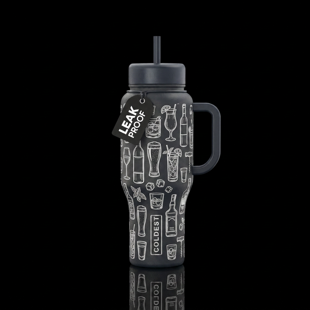 Bartenders Dream water bottle design