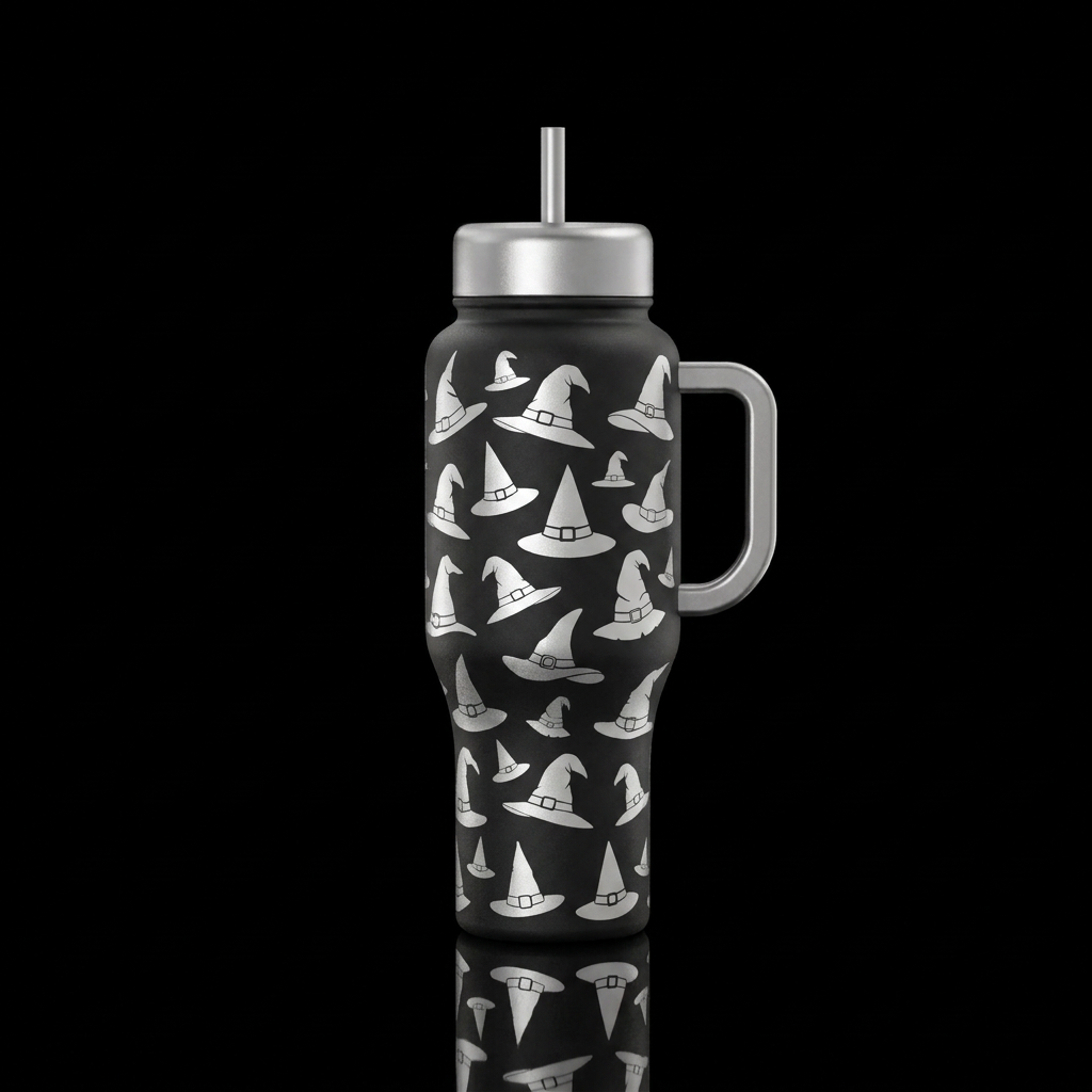 Silver Wizard water bottle design