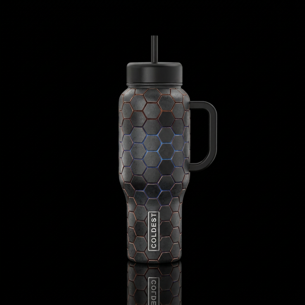 SpaceX Heat Shield water bottle design