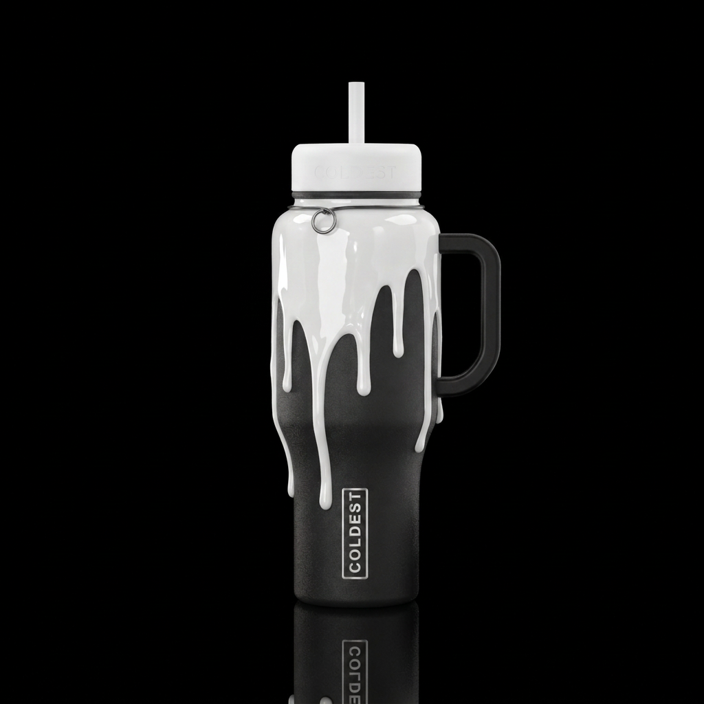 The Guzzler water bottle design