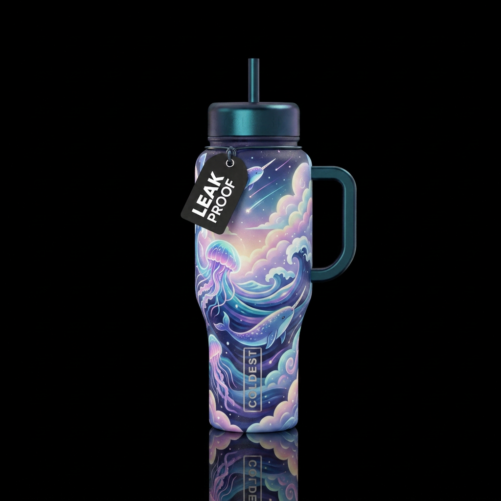 Starlight Sea water bottle design