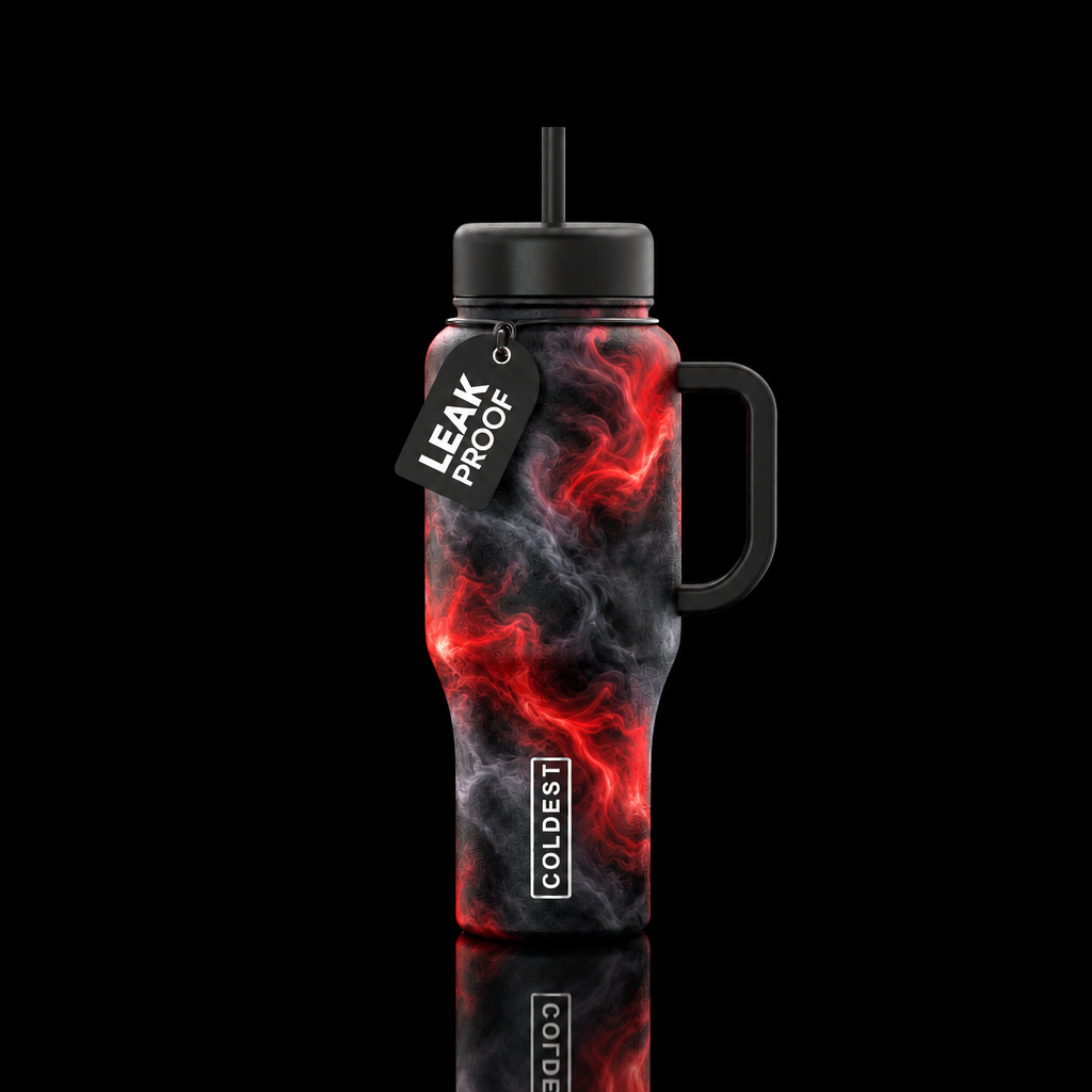 Darkness ariel water bottle design