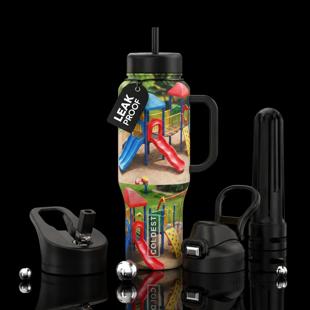 Playground water bottle design
