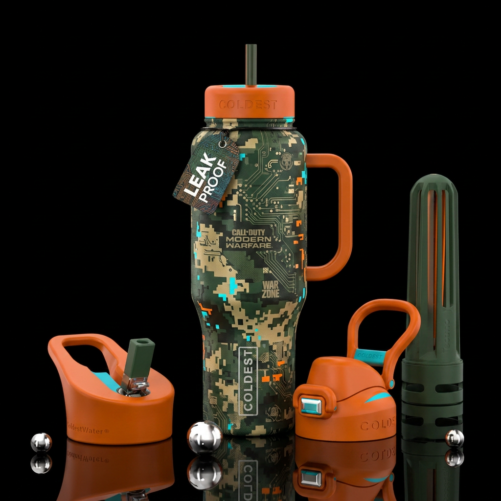 Call of duty water bottle design