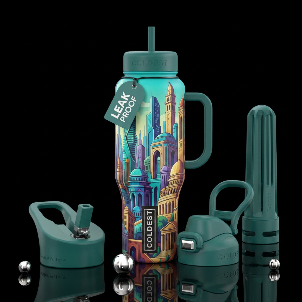 architecture water bottle design