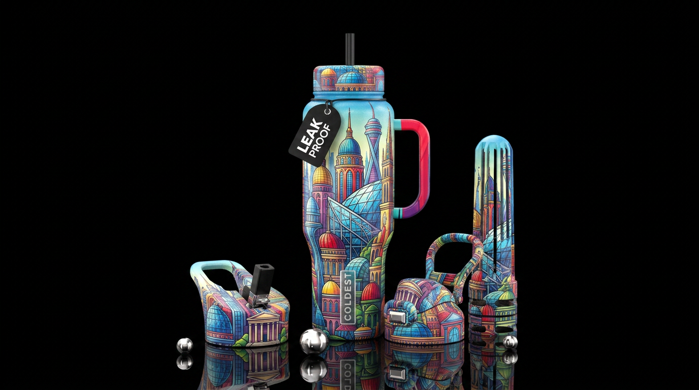 architecture water bottle design