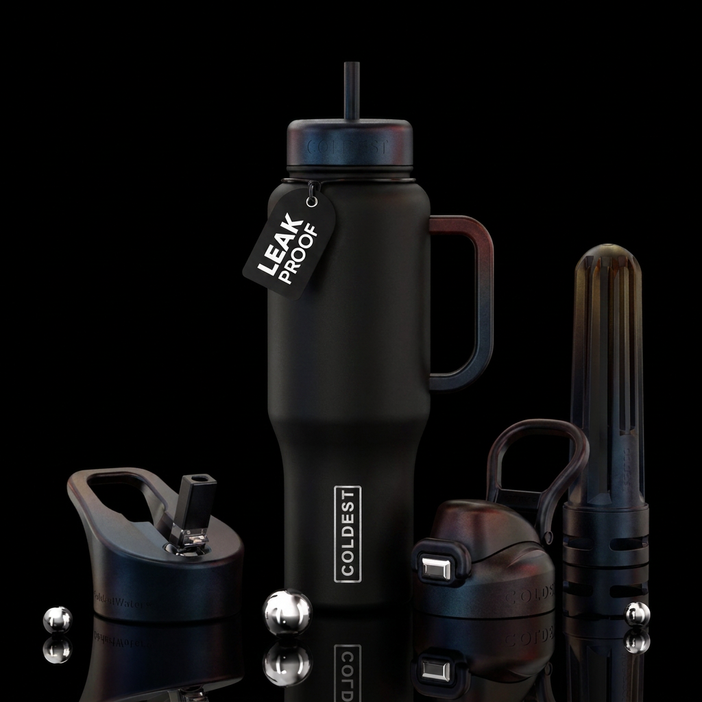 dark mood water bottle design