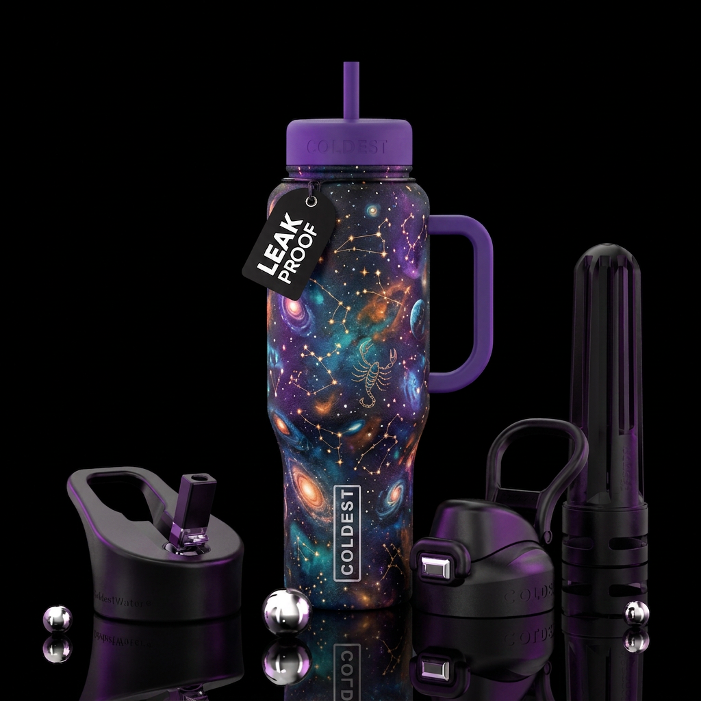 Zodiac water bottle design