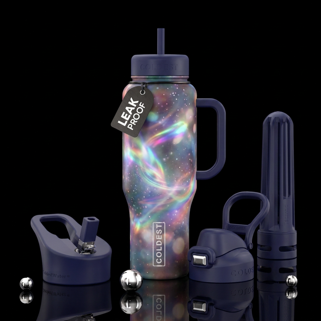dreamy water bottle design