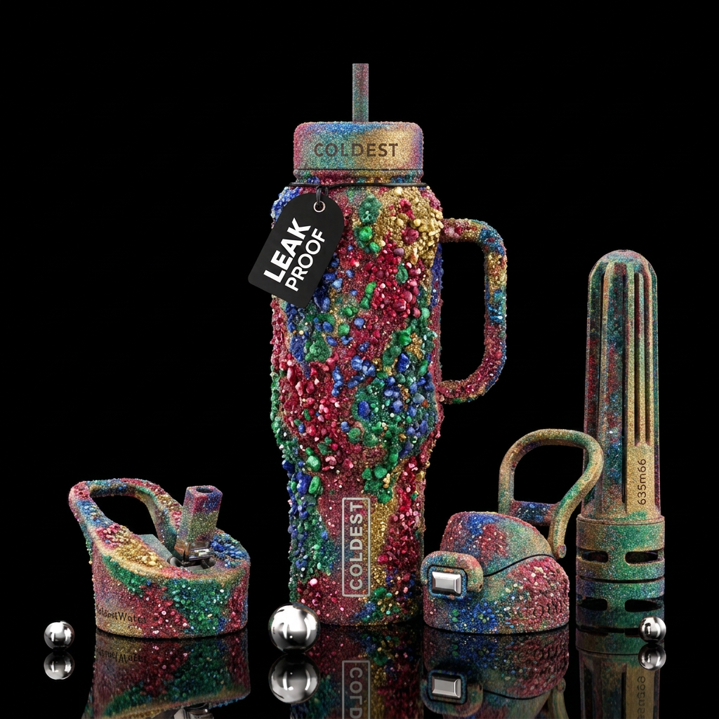 gritty water bottle design