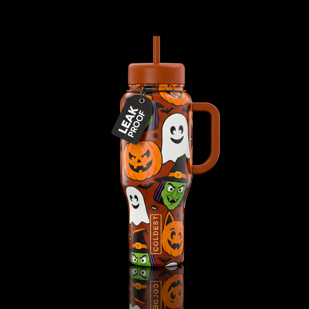 McDonald's boo buckets water bottle design