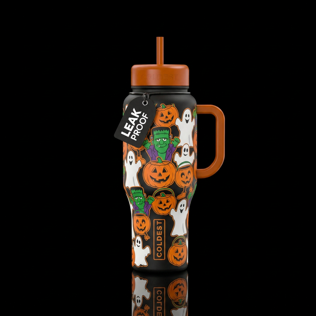 McDonald's boo buckets water bottle design