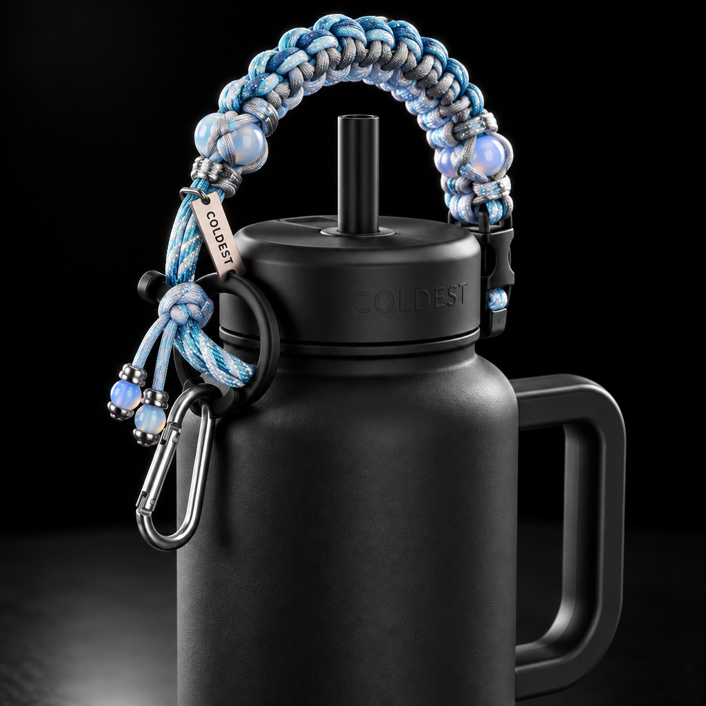 Winter wonder land water bottle design