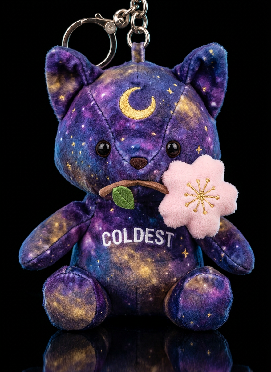 Celeste the Coldie Fox water bottle design