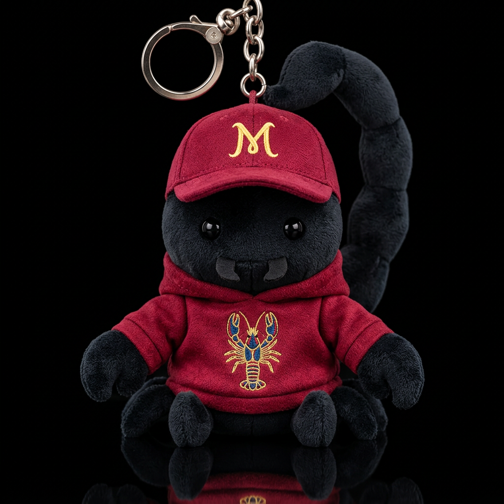 black scorpion with Mahdi Craw outfit with hat water bottle design