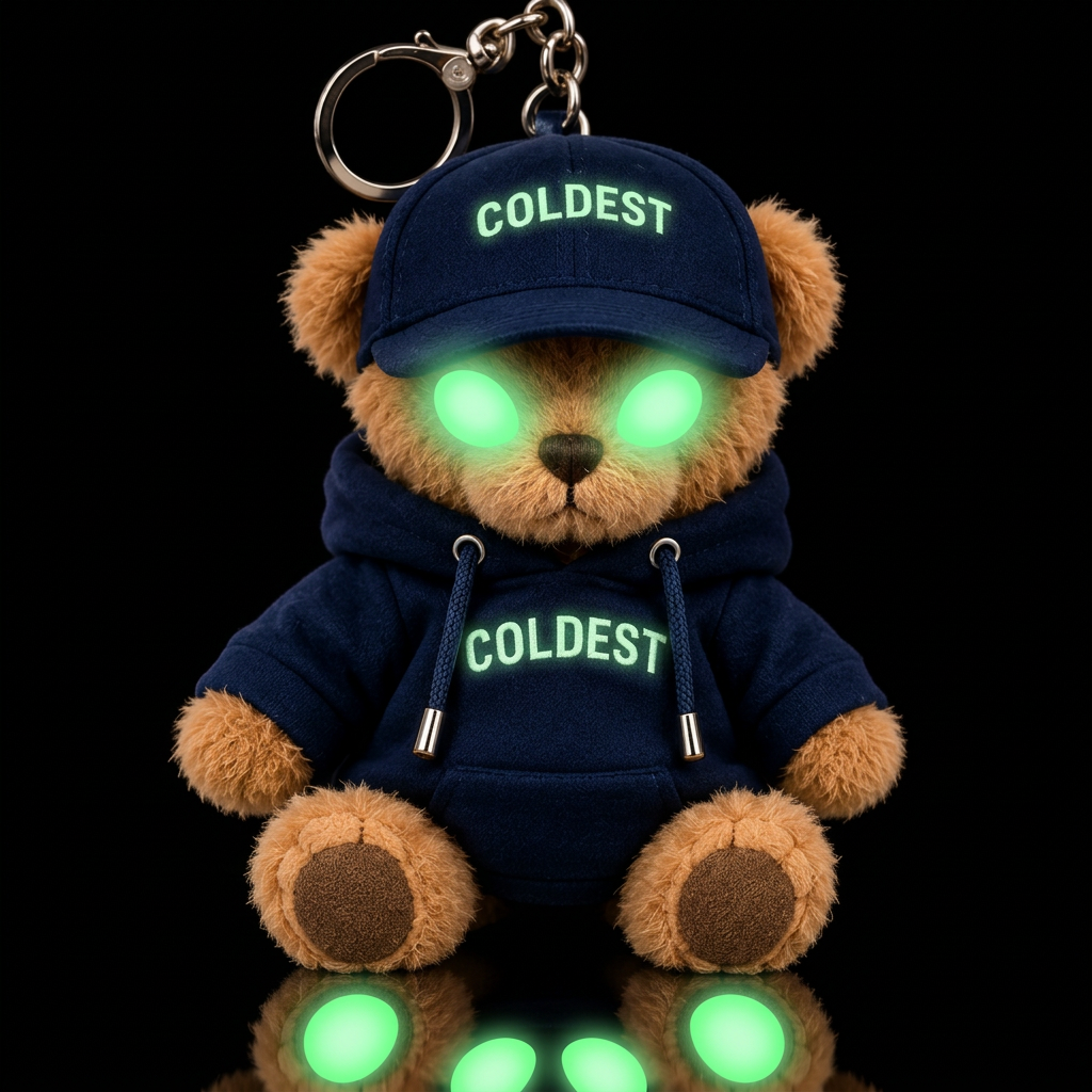 alien glowie neon ghost eyes water bottle design