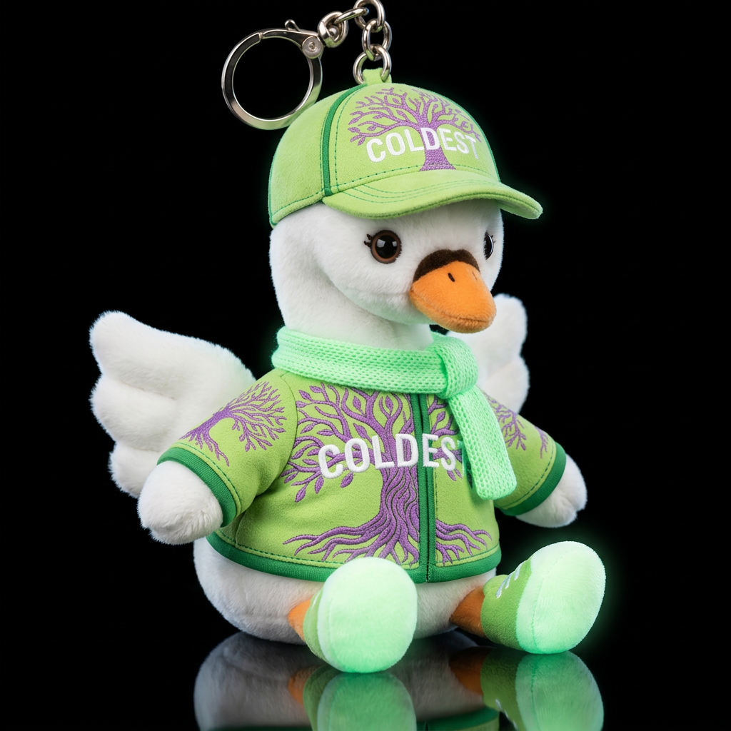 Swan with the Tree of life outfit and hat, shoes, ... water bottle design