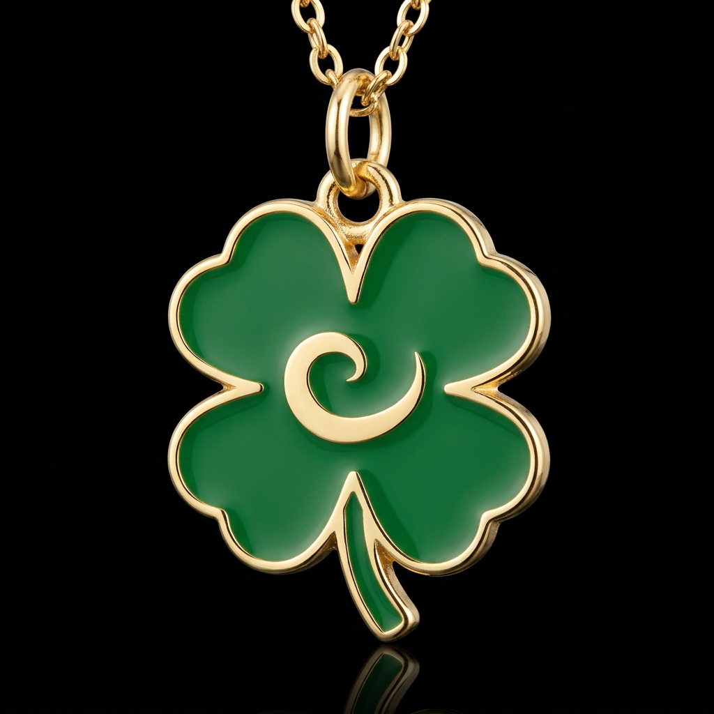 Shamrock water bottle design