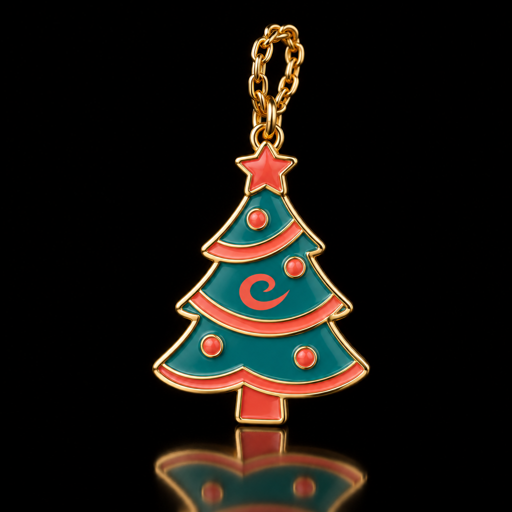 Christmas tree water bottle design